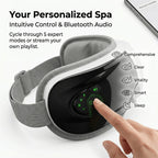 Elevaure Smart Eye Massager Control Panel – 5 Massage Modes Display