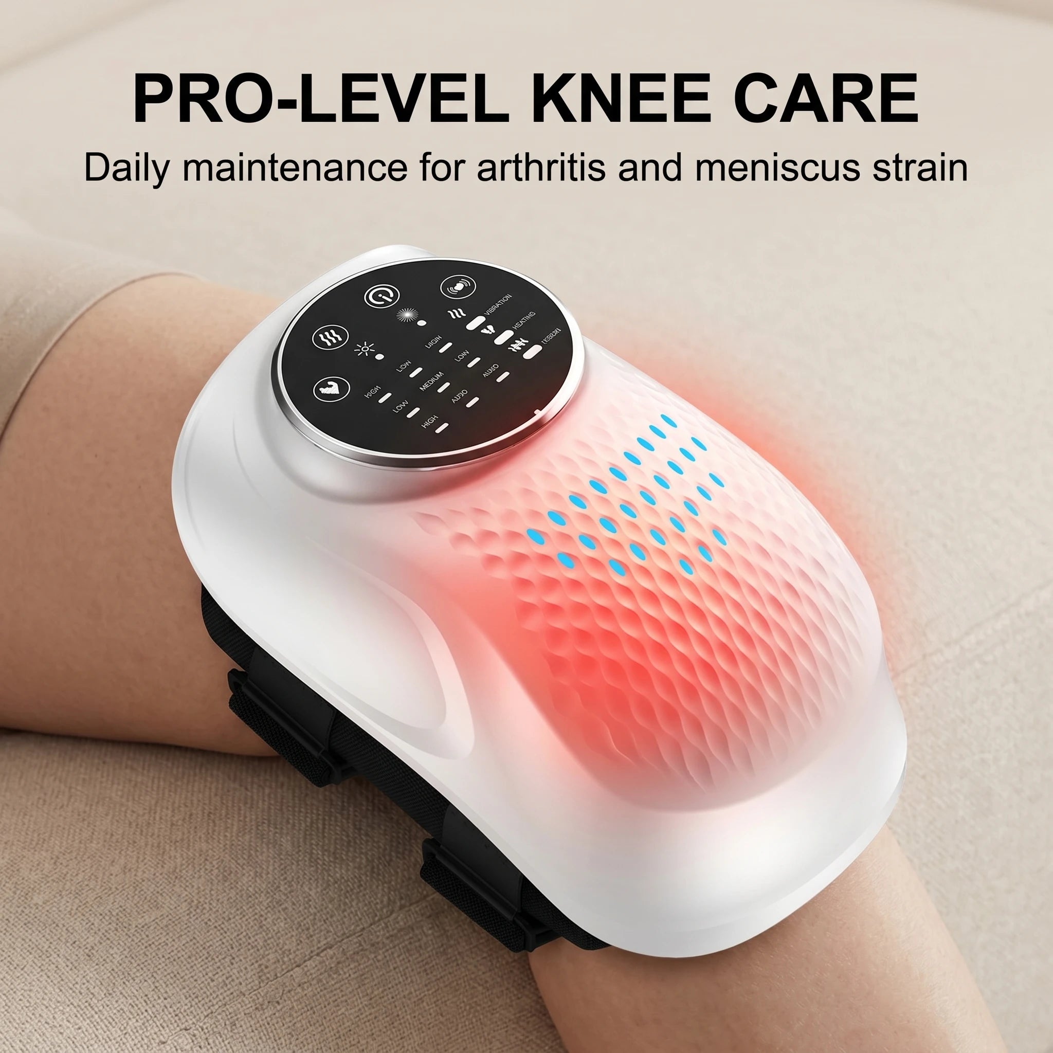 Advanced Infrared & Thermal Knee Massager | ELEVAURE  Elevaure