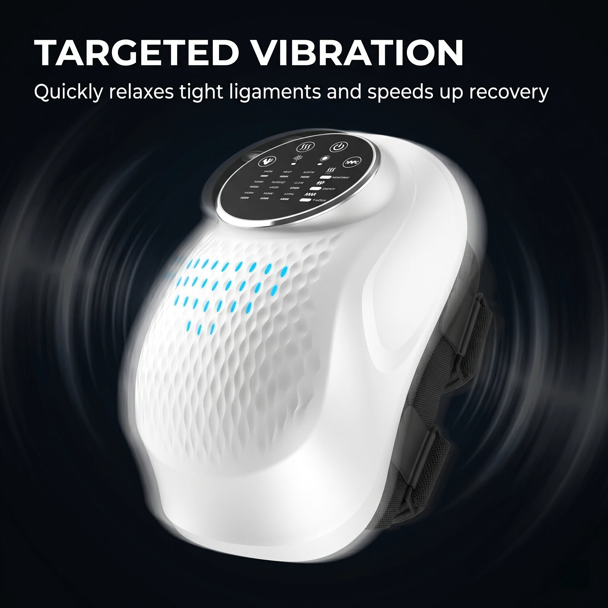 Advanced Infrared & Thermal Knee Massager | ELEVAURE Elevaure Advanced Infrared & Thermal Knee Massager | ELEVAURE Elevaure