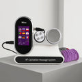 Elevaure 3-in-1 cavitation RF and EMS body contouring system on a minimalist studio background.