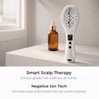 Elevaure clinical hair wellness comb lifestyle use on scalp