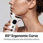 Elevaure ergonomic jawline and neck contour fit demonstration