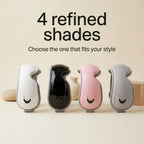 elevaure heated eye massager available in four colors
