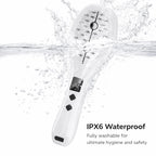 Elevaure IPX6 waterproof scalp massage comb — safe for shower use