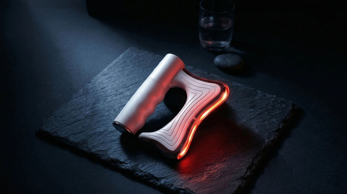 Elevaure EMS heated muscle scraper fascia massage tool product shot