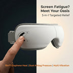 Elevaure Smart Eye Massager with Far Infrared Heat and Air Compression Therapy