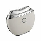Elevaure Heated Gua Sha Massager in Pearl White, studio product photo on clean background